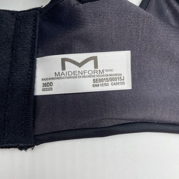 Maidenform Self Expressions Women's Wireless Strapless Bra Black Size 36DD - Picture 4 of 6